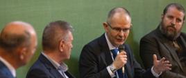 Dr inż. Adam Lipka z Instytutu Łączności - PIB w Gdańsku podczas PNT Resilience Workshop w Budapeszcie, 1 czerwca 2026 r.