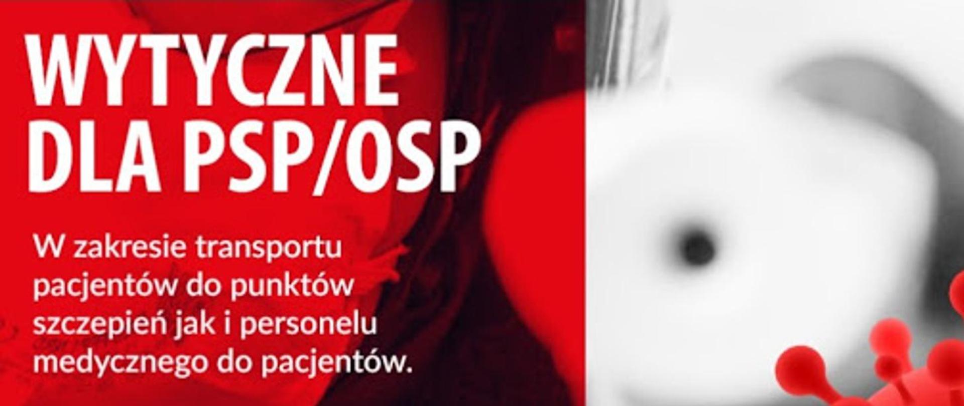 zdjęcie przedstawia plakat akcji dotyczącej transportu pacjentów do punktów szczepień