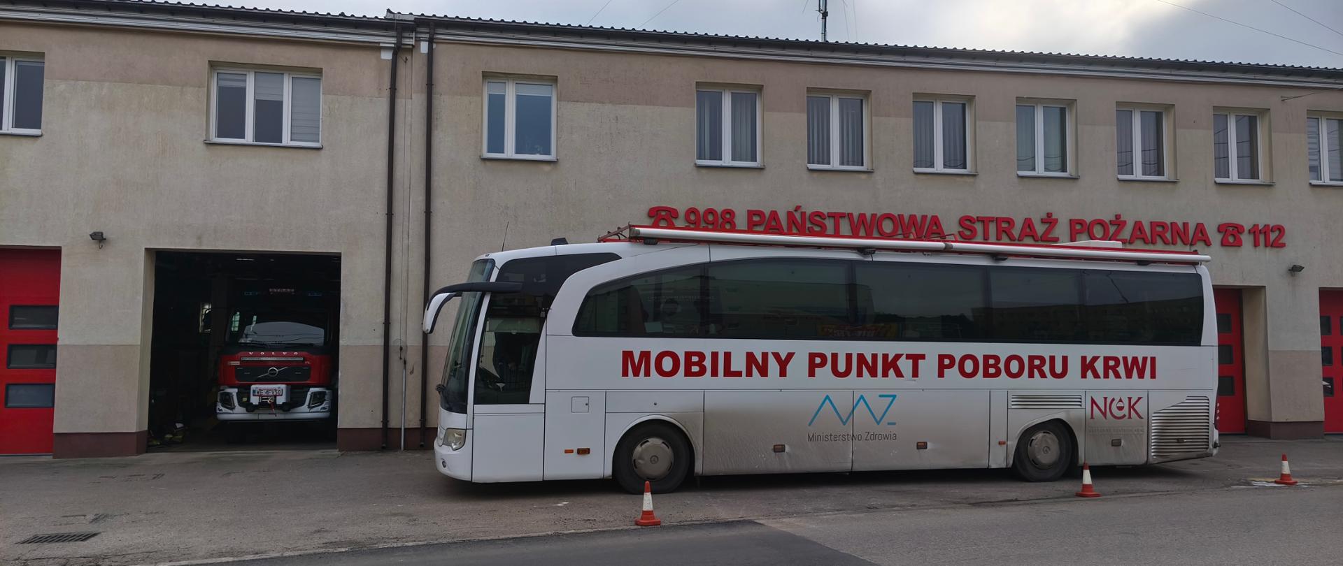 Akcja krwiodawstwa PCK przy KP PSP Żuromin