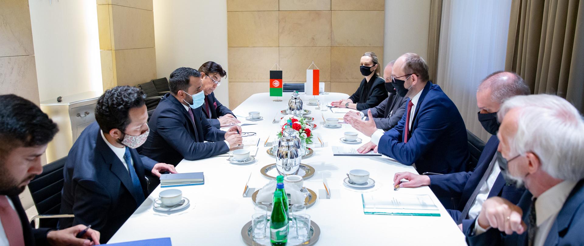 Political consultations with Afghanistan.