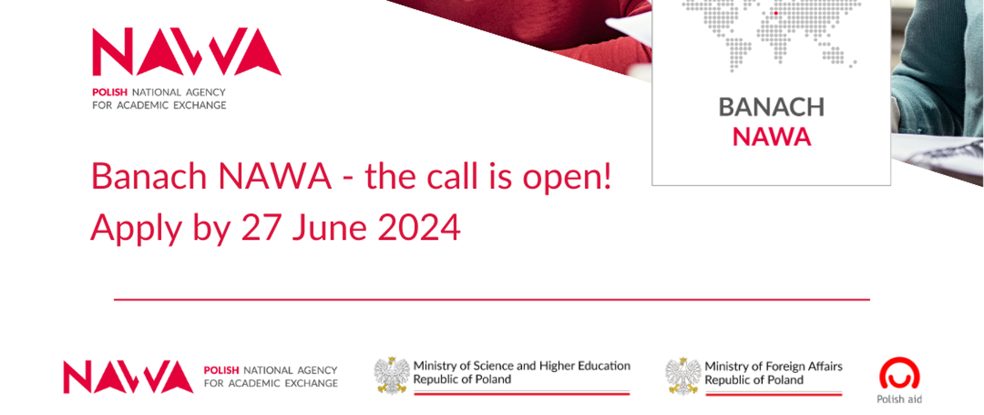 Ruszył nabór wniosków do programu Banach NAWA!