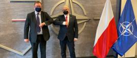 Visit of Minister Paweł Soloch at NATO HQ_May 2021