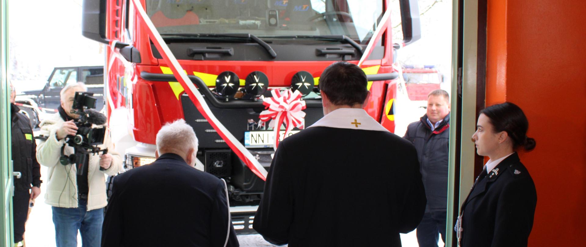 Poświęcenie średniego samochodu ratowniczo-gaśniczego OSP Szkotowo 