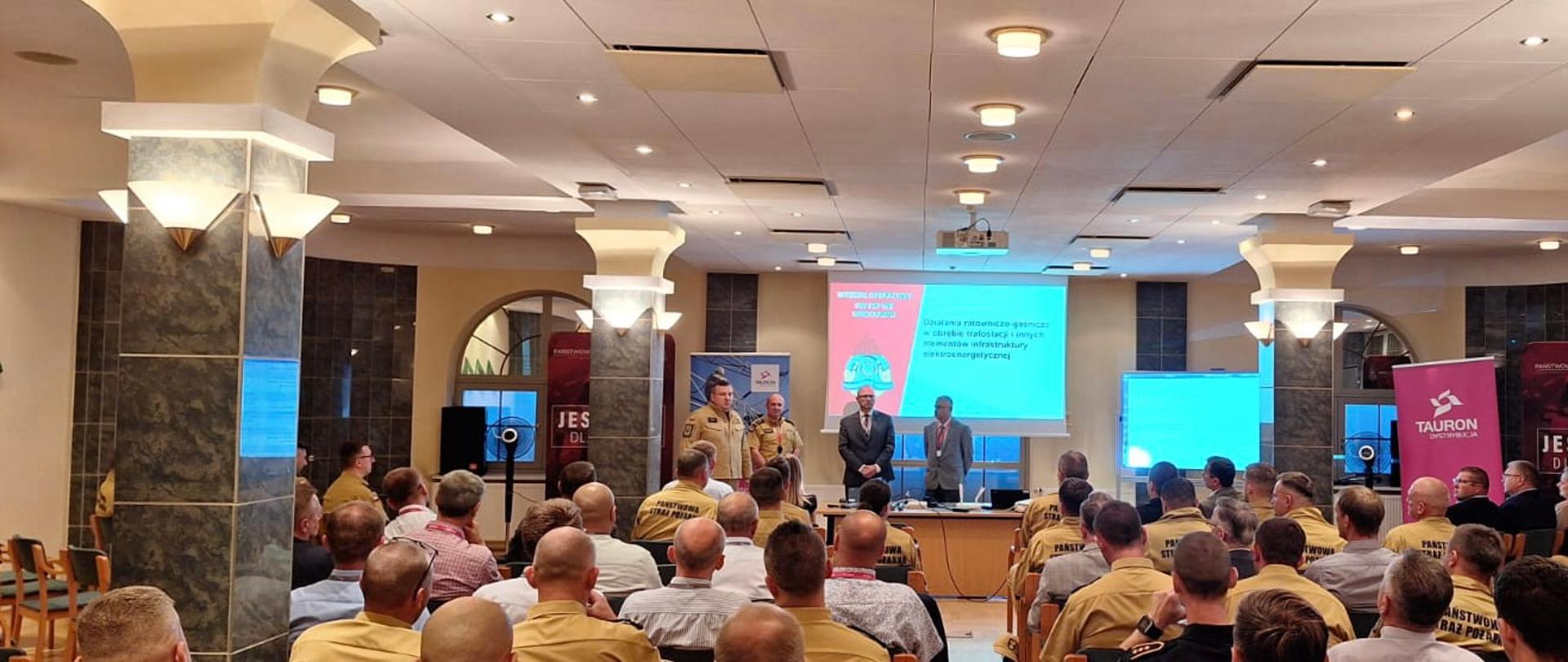 Strażacy podczas szkolenia