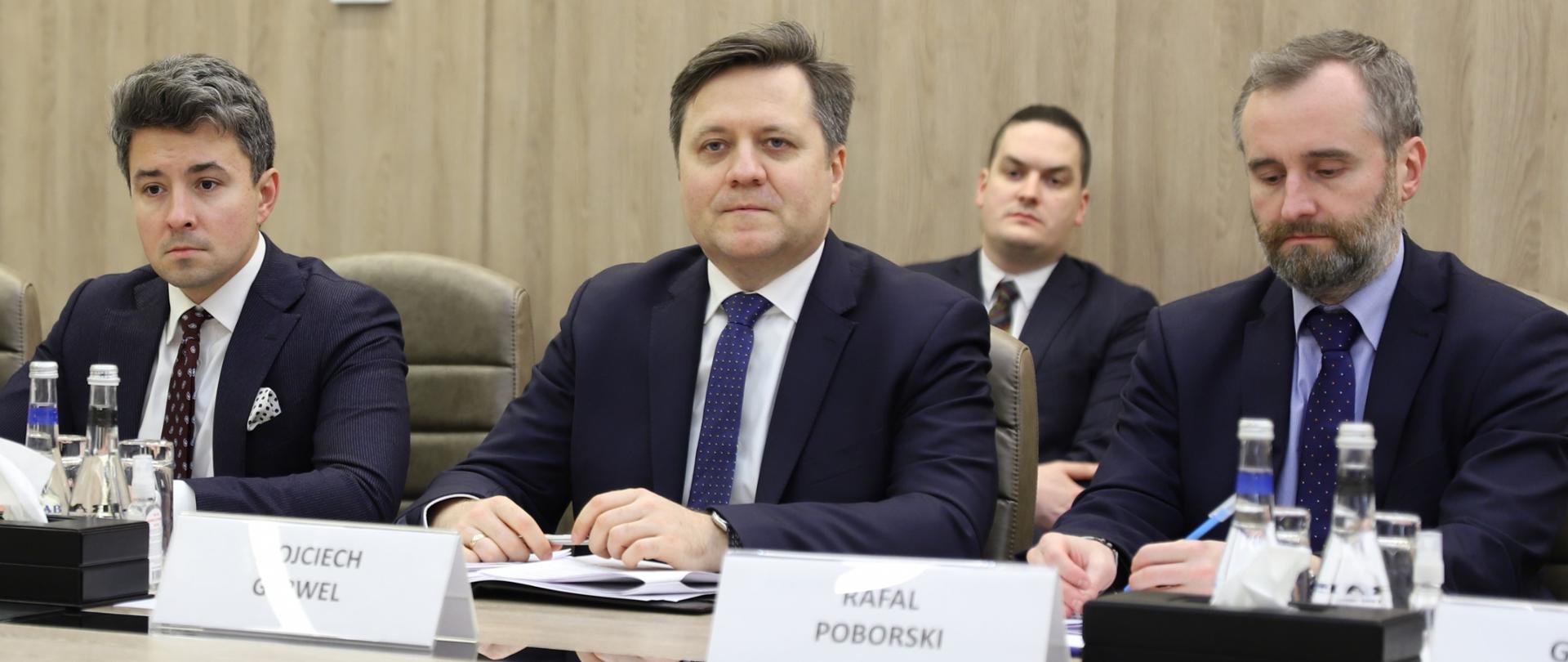 Minister Gerwel na rozmowach w Azerbejdżanie