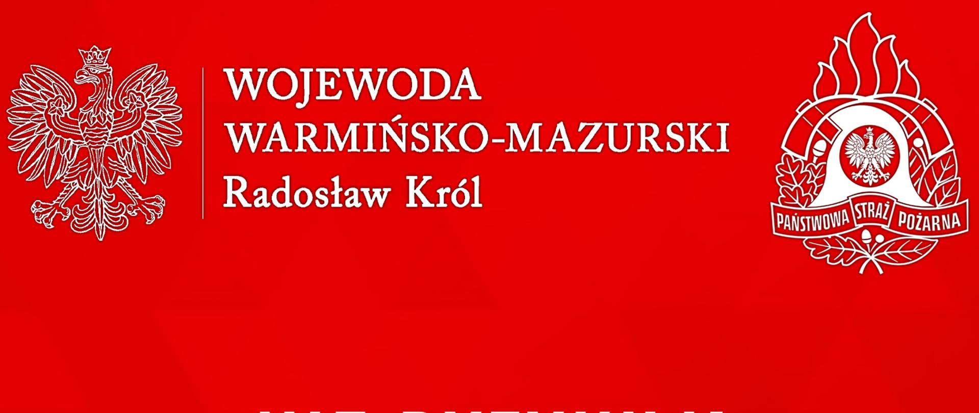 Sezon grzewczy 2025/2026 Pozwól aby „Czujka była na straży Twojego bezpieczeństwa”. Wojewoda Warmińsko-Mazurski informuje: „Czad – cichy zabójca”