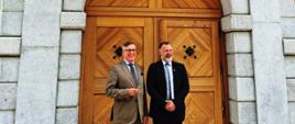Ambasador Krzysztof Olendzki i Rektor Bostjan Golob