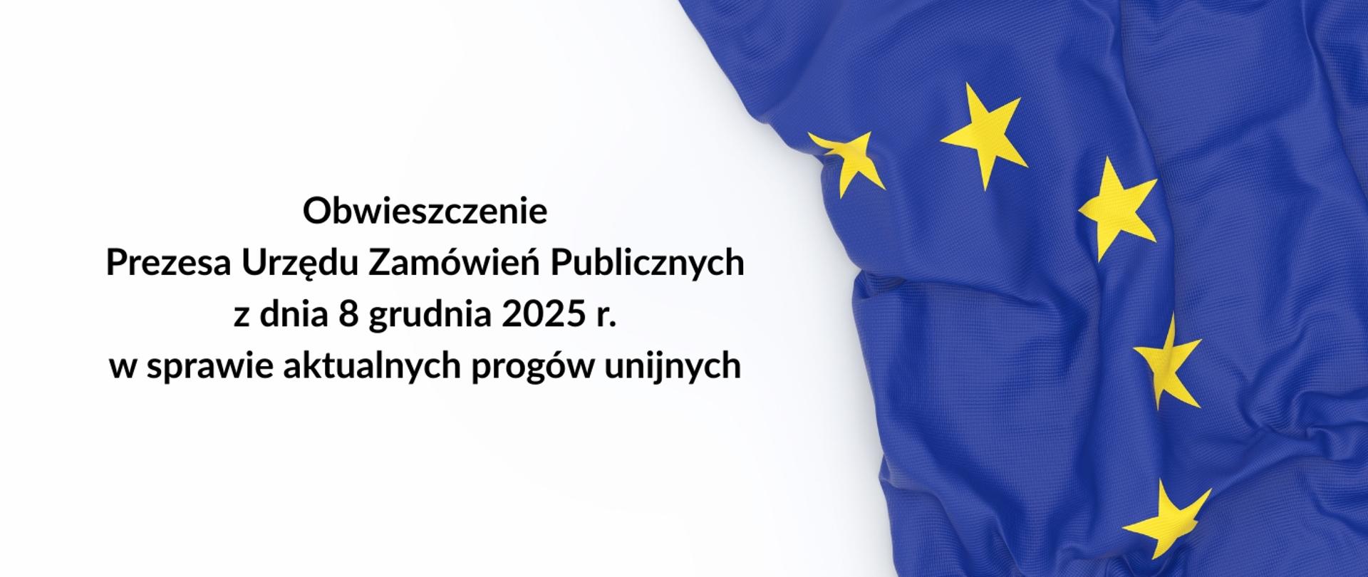 Aktualne progi unijne oraz ich równowartości w złotych na lata 2026-2027