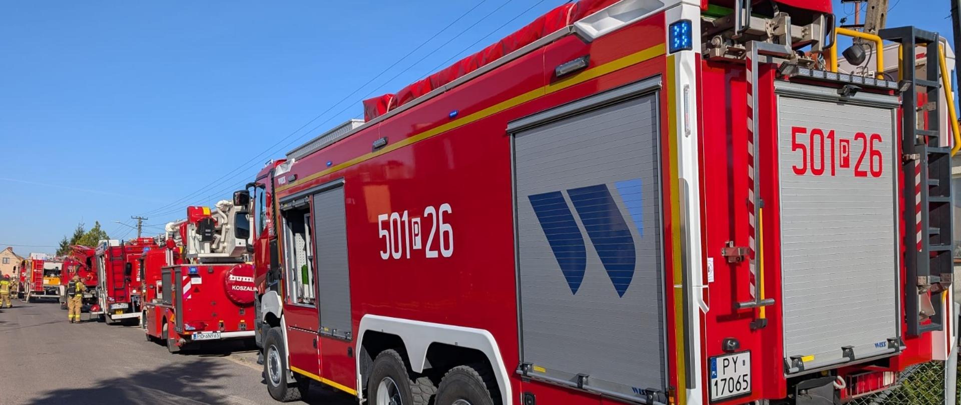 Pożar budynku mieszkalnego w Sierakowie