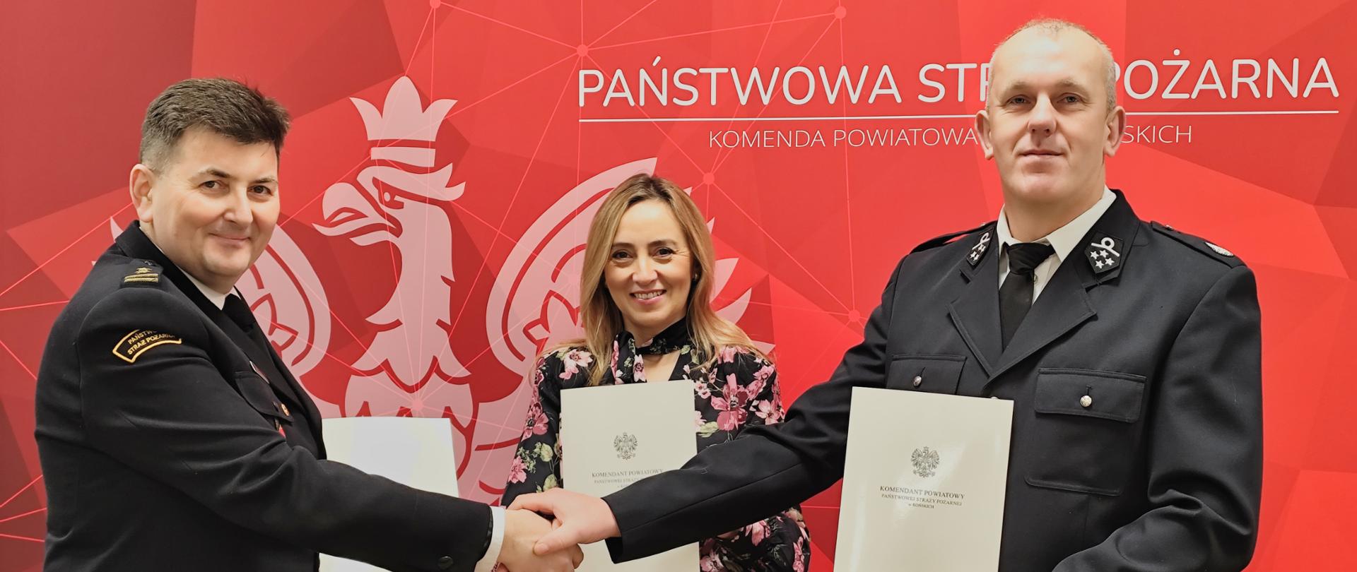 podpisanie porozumienia o włączenie OSP Bębnów do ksrg