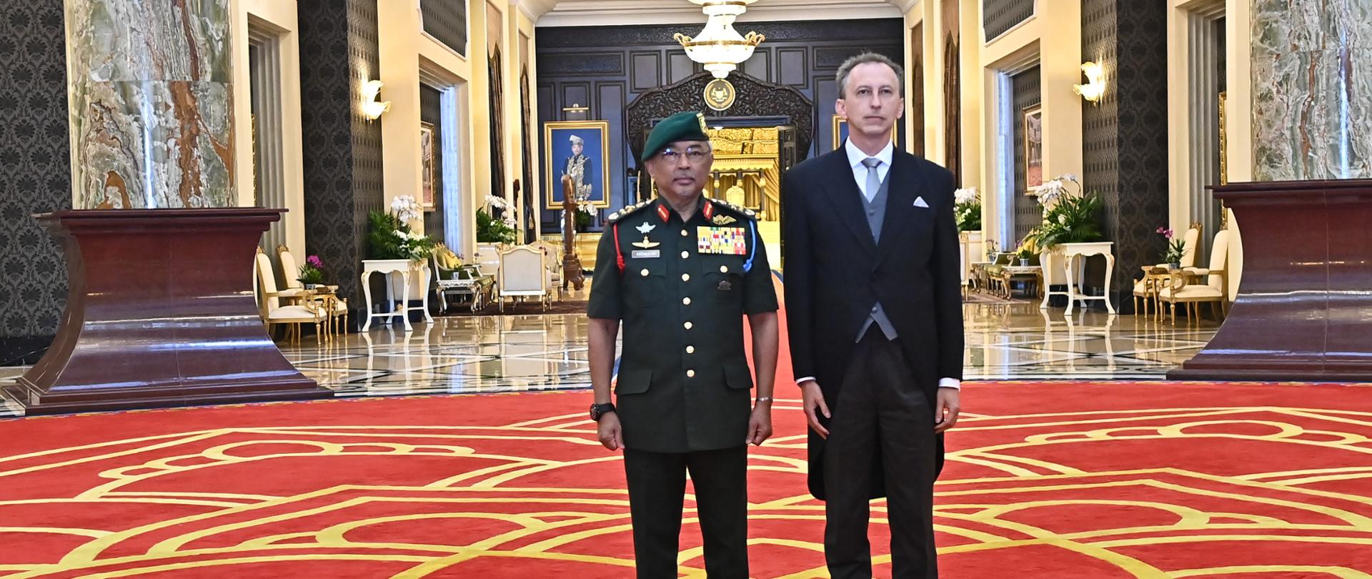 Ceremonia wręczenia listów uwierzytelniających