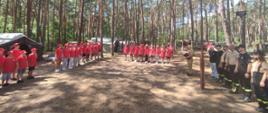 Wizytacja obozu MDP w Boszkowie