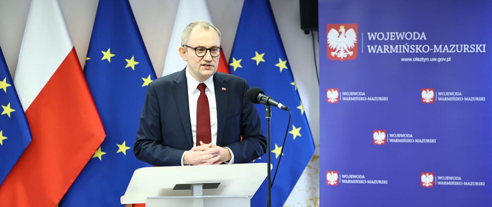 Konferencja dotycząca programu zakupu komputerów dla dzieci i wnuków byłych pracowników PGR-ów w województwie warmińsko-mazurskim