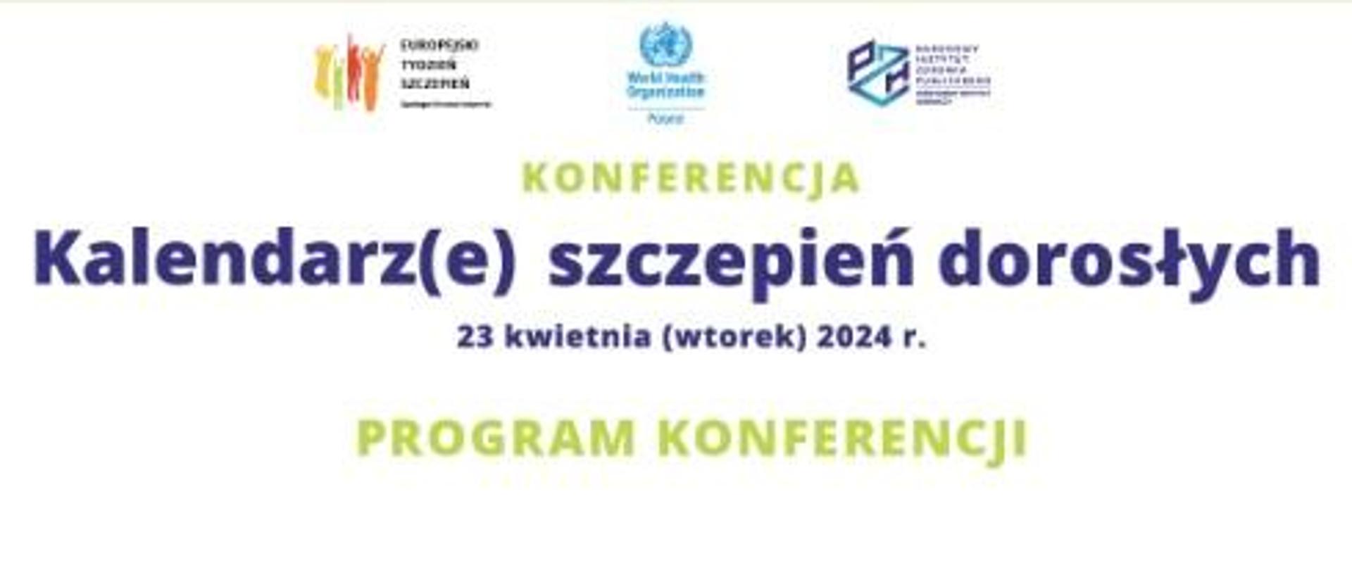 Kalendarz szczepień dorosłych