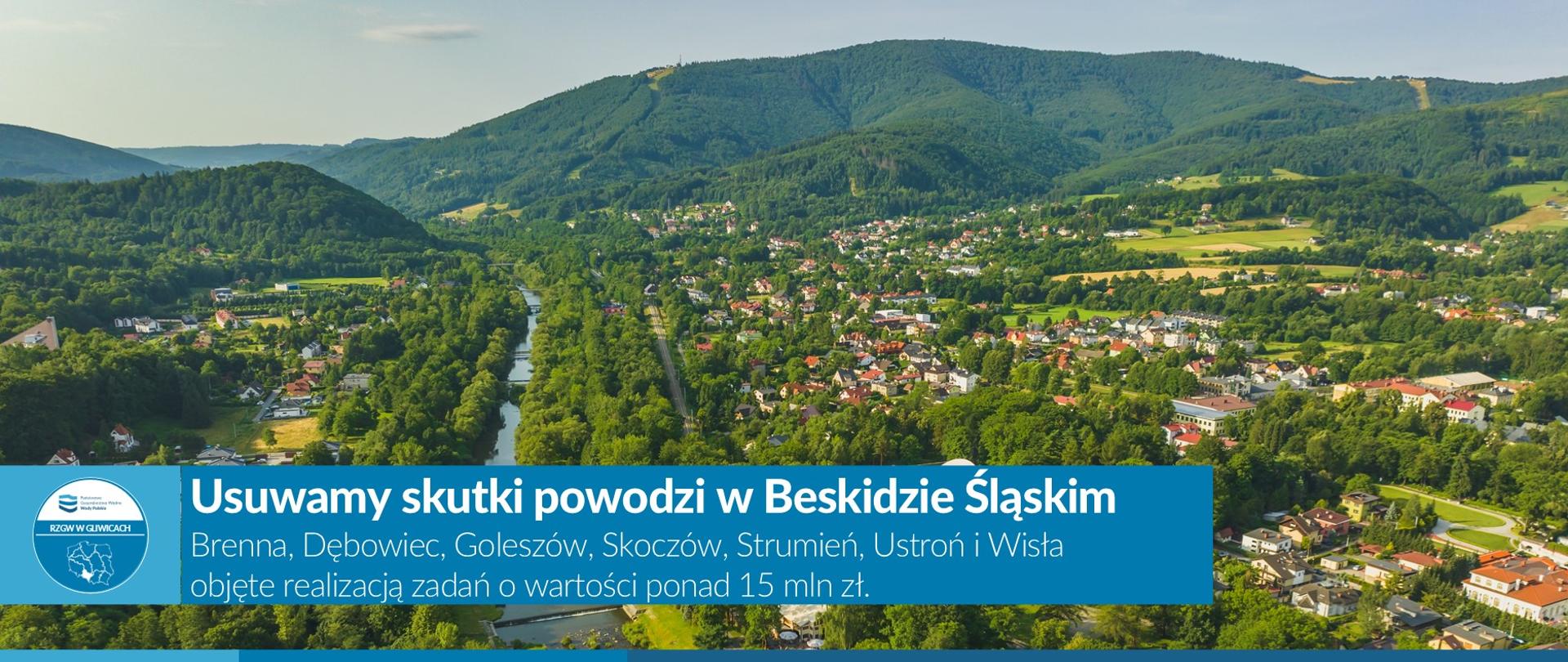 Usuwamy skutki powodzi w Beskidzie Śląskim