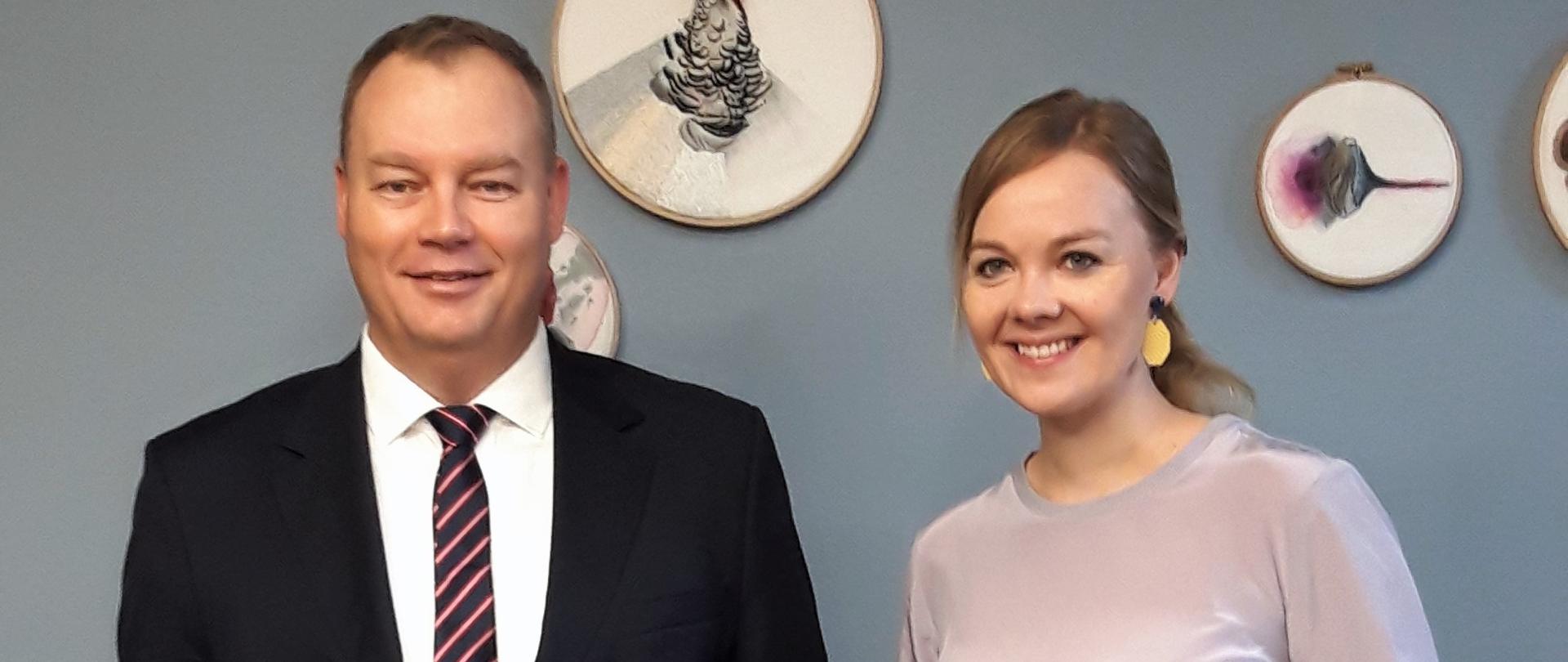 Wiceminister Tomasz Dąbrowski