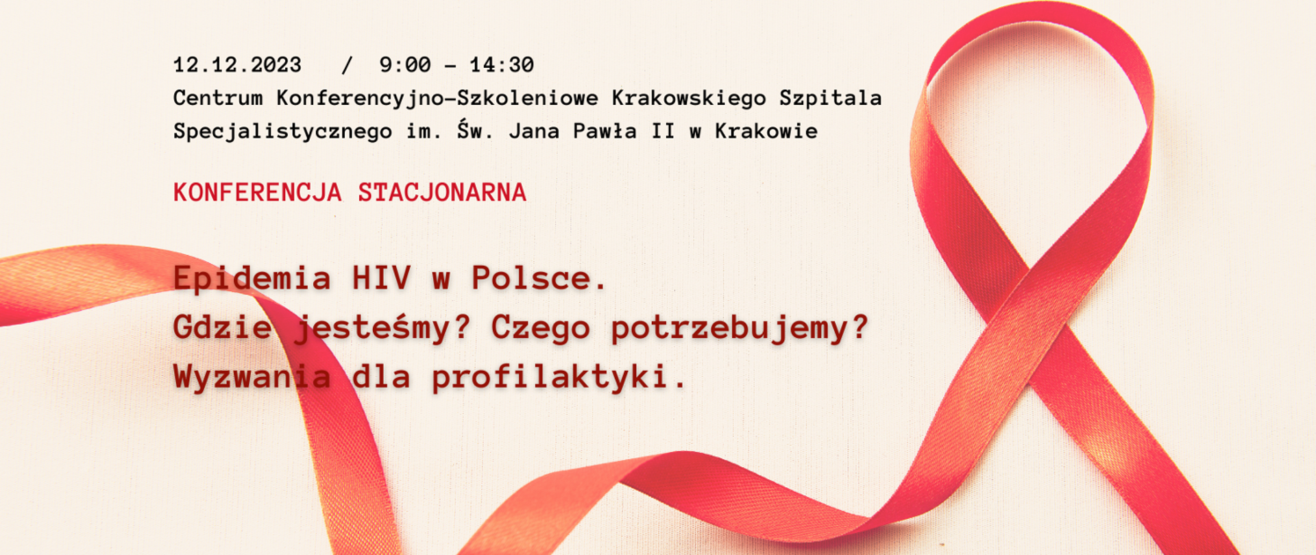 Na grafice widzimy czerwoną wstążkę 