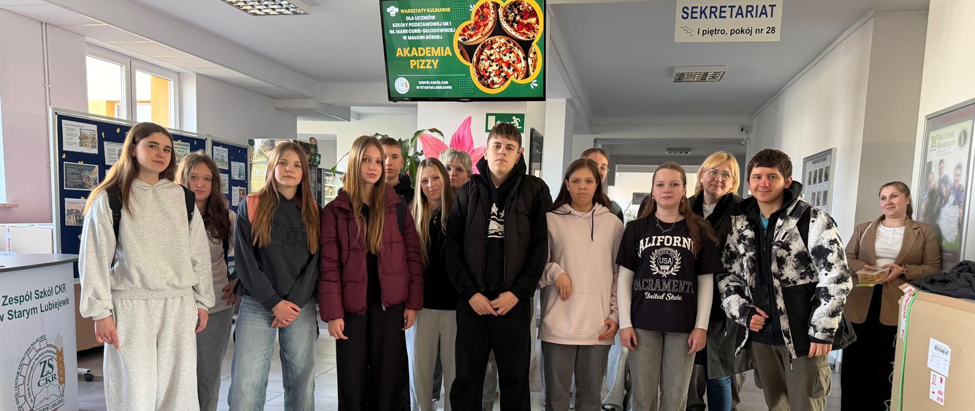 „Otwieramy Drzwi Przyszłości” – wizyta uczniów Szkoły Podstawowej nr 1 w Małkini Górnej w naszej szkole.