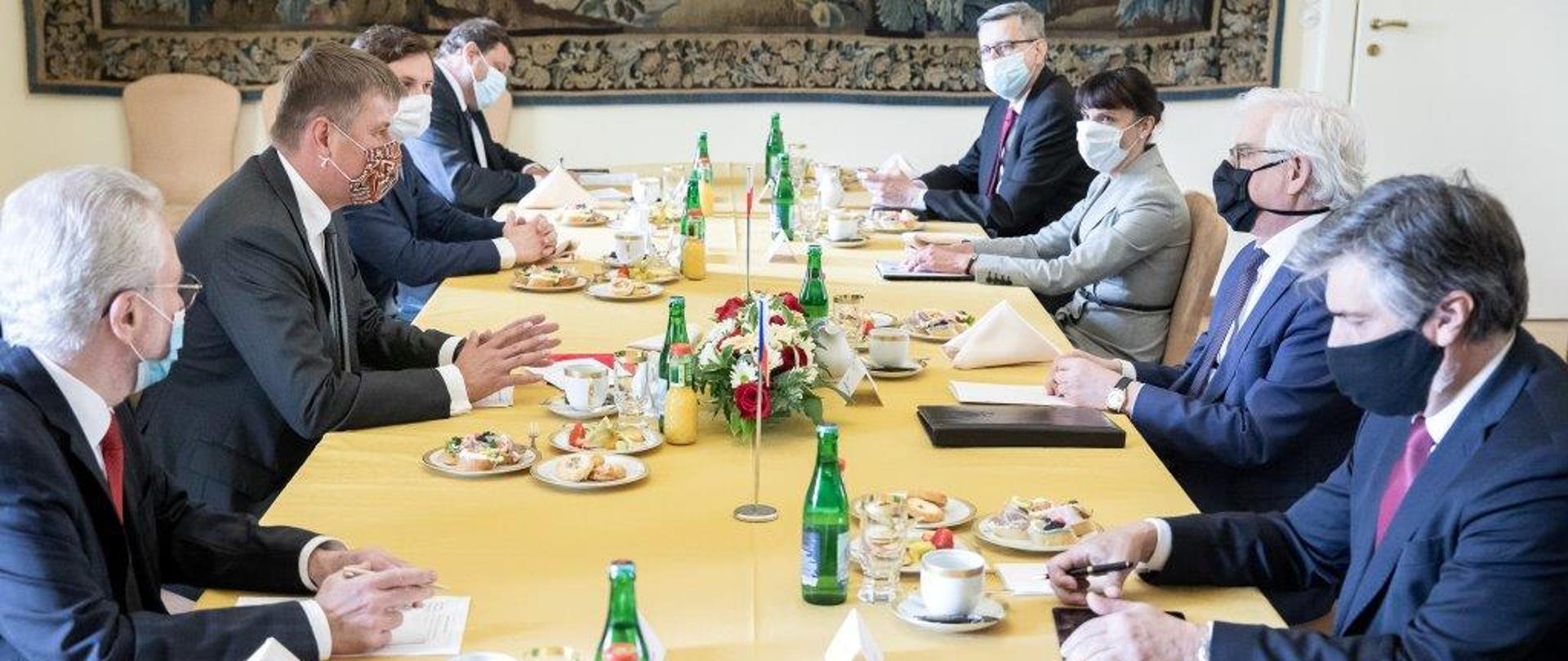 Minister Czaputowicz in Prague