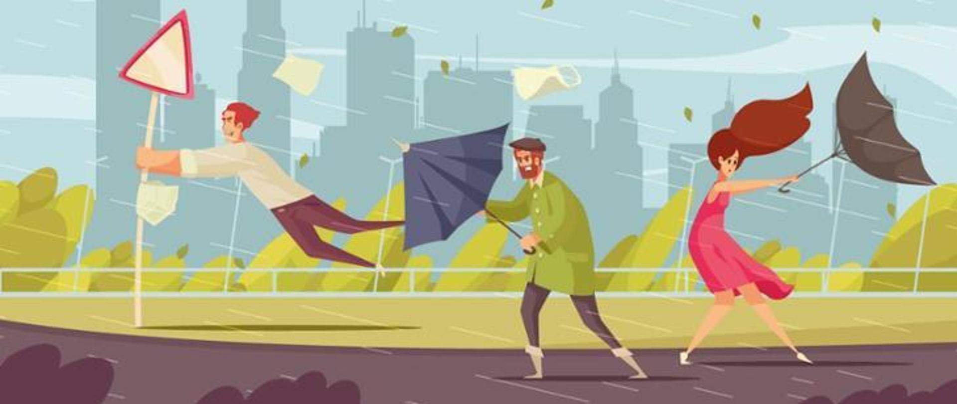 Bezpieczeństwo w czasie burz i silnych wiatrów