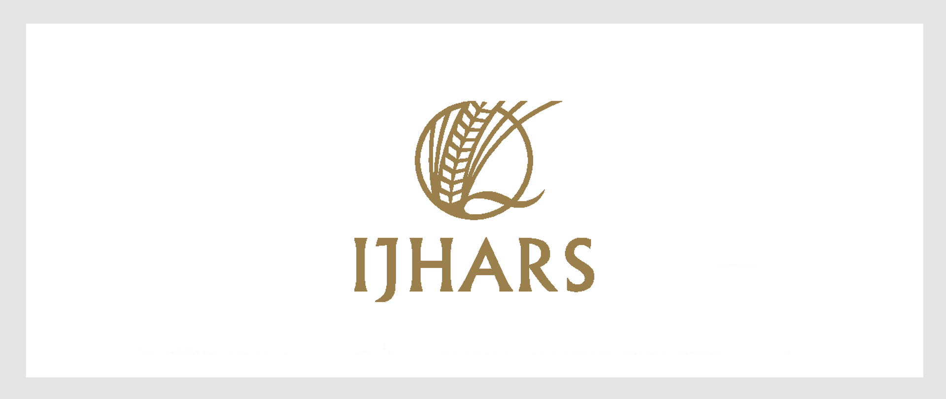 Logo Inspekcji Jakości Handlowej Artykułów Rolno-Spożywczych. W górnej części na środku, znajduje się łan zboża w okręgu, poniżej znajduje się skrótowiec IJHARS.