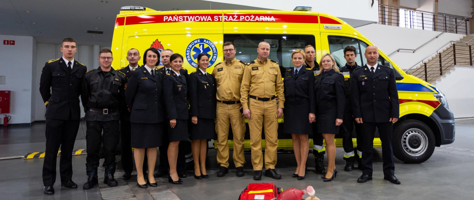 PAŃSTWOWA STRAŻ POŻARNA Z WIELKOPOLSKI PONOWNIE NA
MIĘDZYNARODOWYCH TARGACH OCHRONY ŚRODOWISKA POLECO 2021
