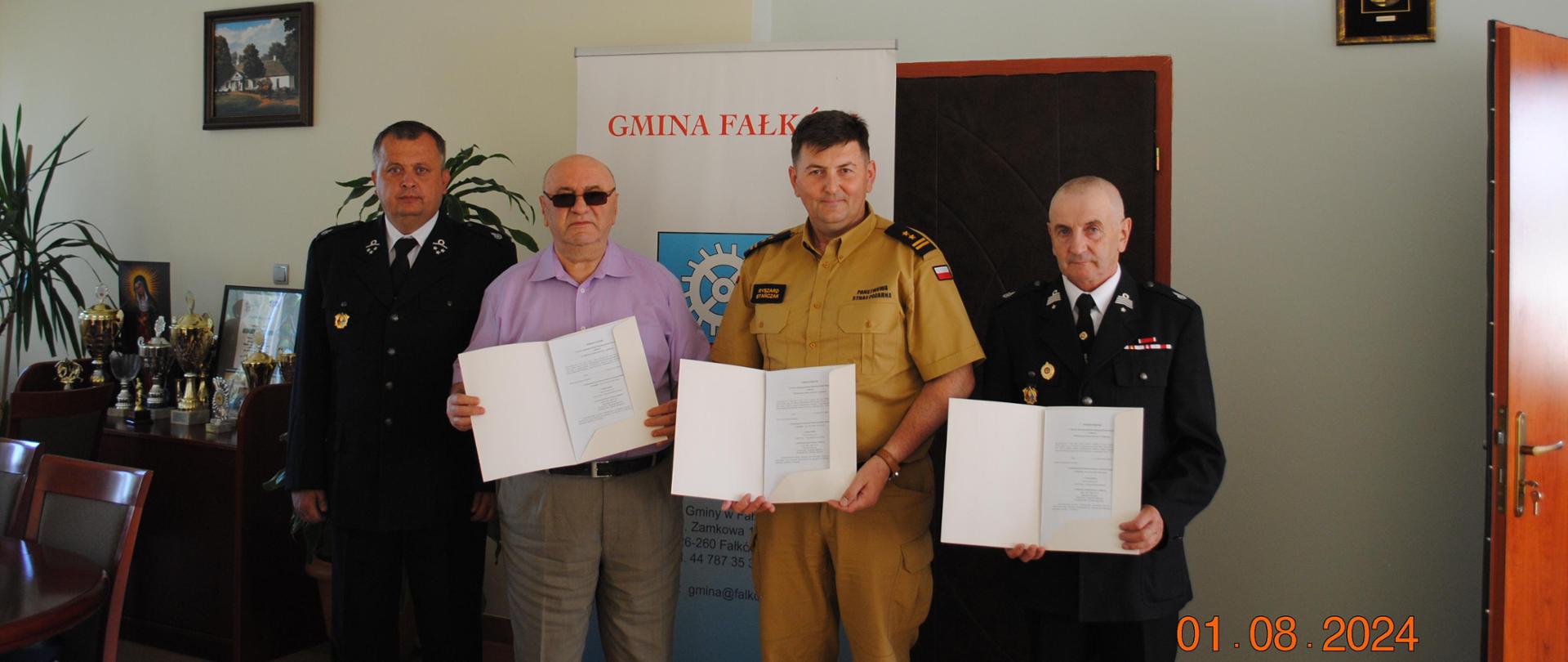 Podpisanie porozumienia na kolejne 5 lat z OSP Fałków