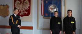 Uroczyste ślubowanie strażaków