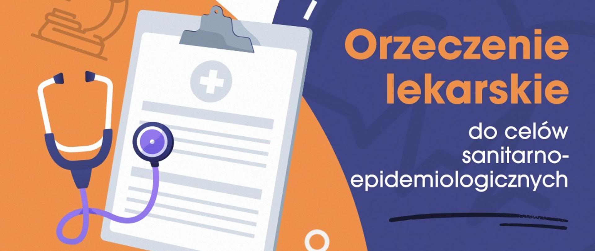 Orzeczenie lekarskie do celów sanitarno-epidemiologicznych