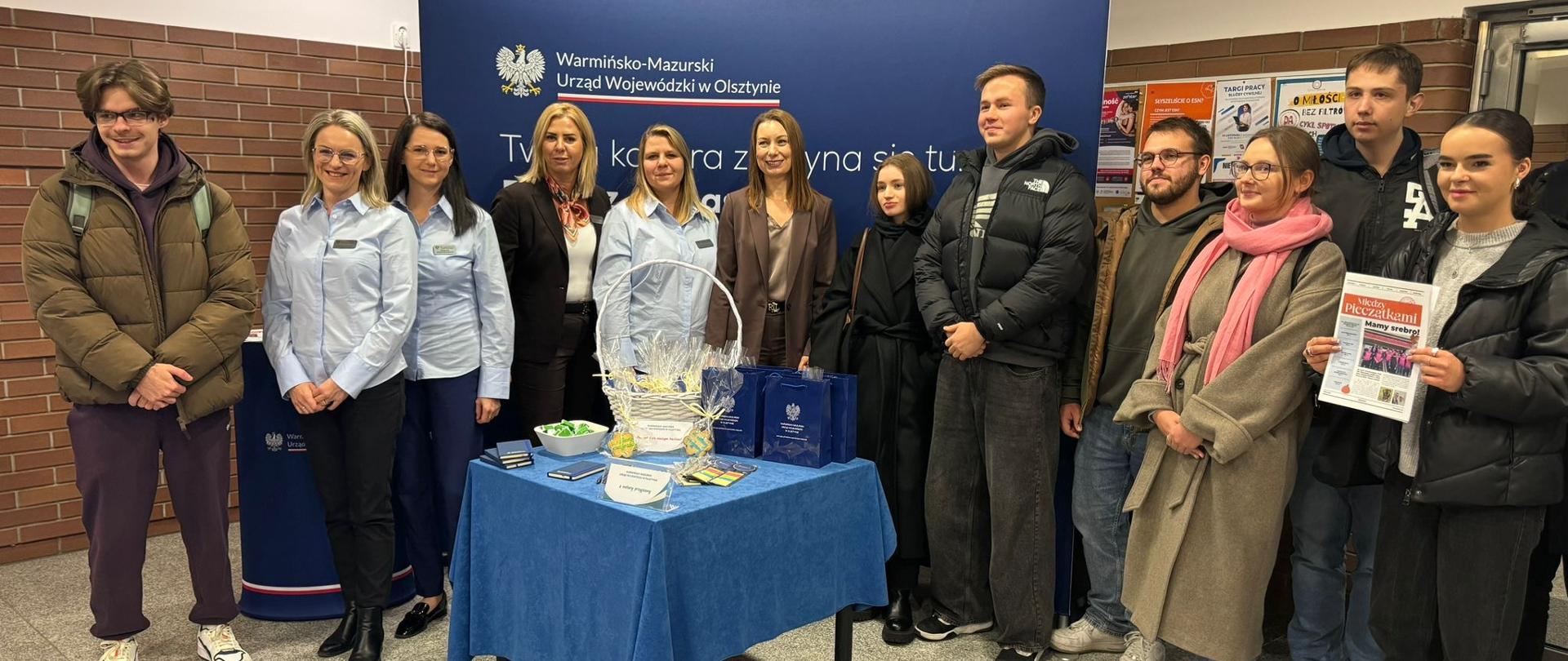 Warmińsko-Mazurski Urząd Wojewódzki na Targach Pracy Służby Cywilnej na UKSW