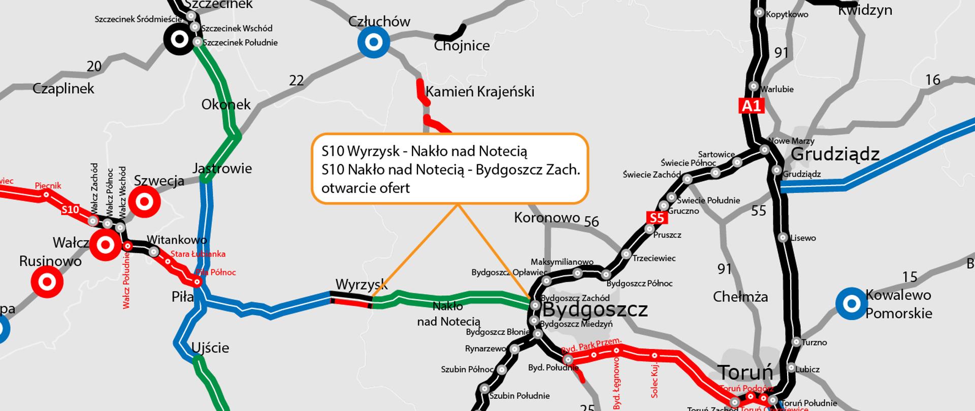 Wyrzysk-Nakło nad Notecią-Bydgoszcz