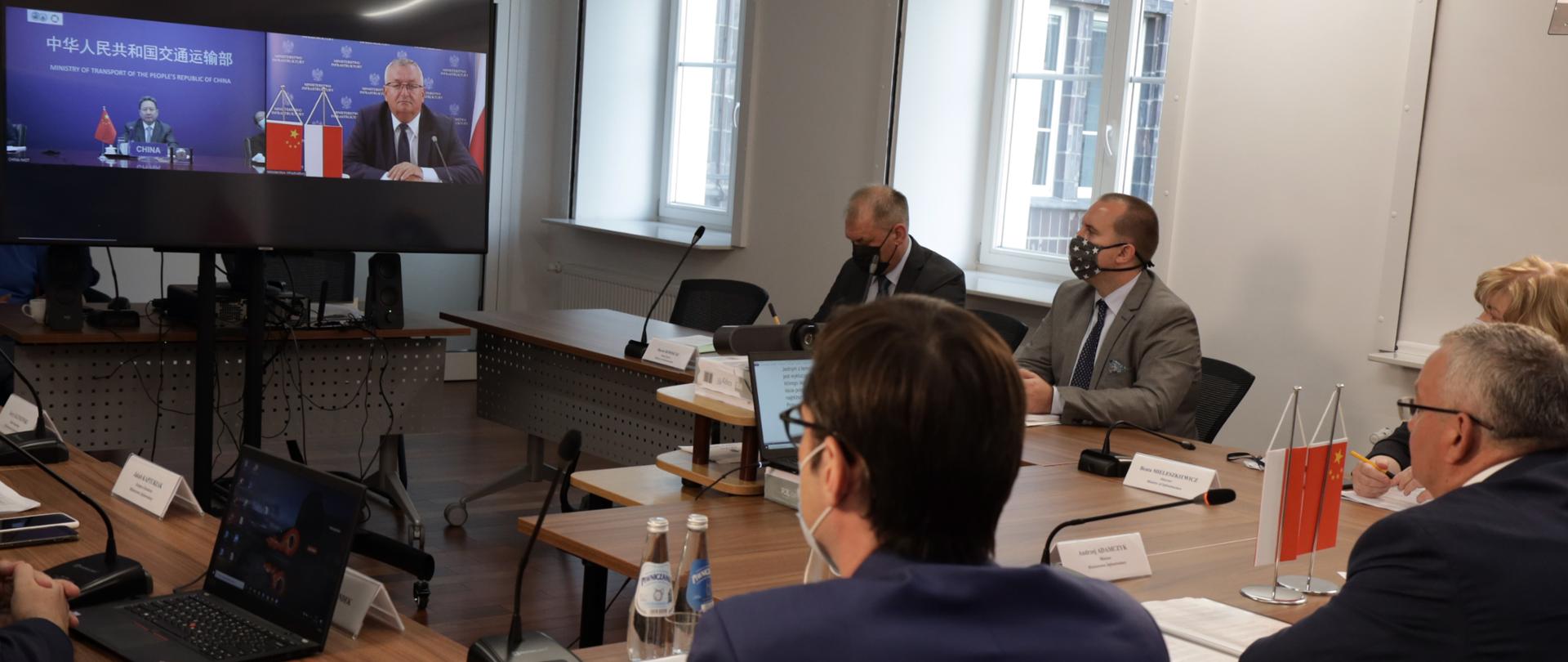 Polsko-chińskie rozmowy o współpracy w obszarze transportu