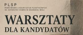 Plakat informujący o warsztatach dla kandydatów do PLSP, które odbędą się 24 października 2026r. 