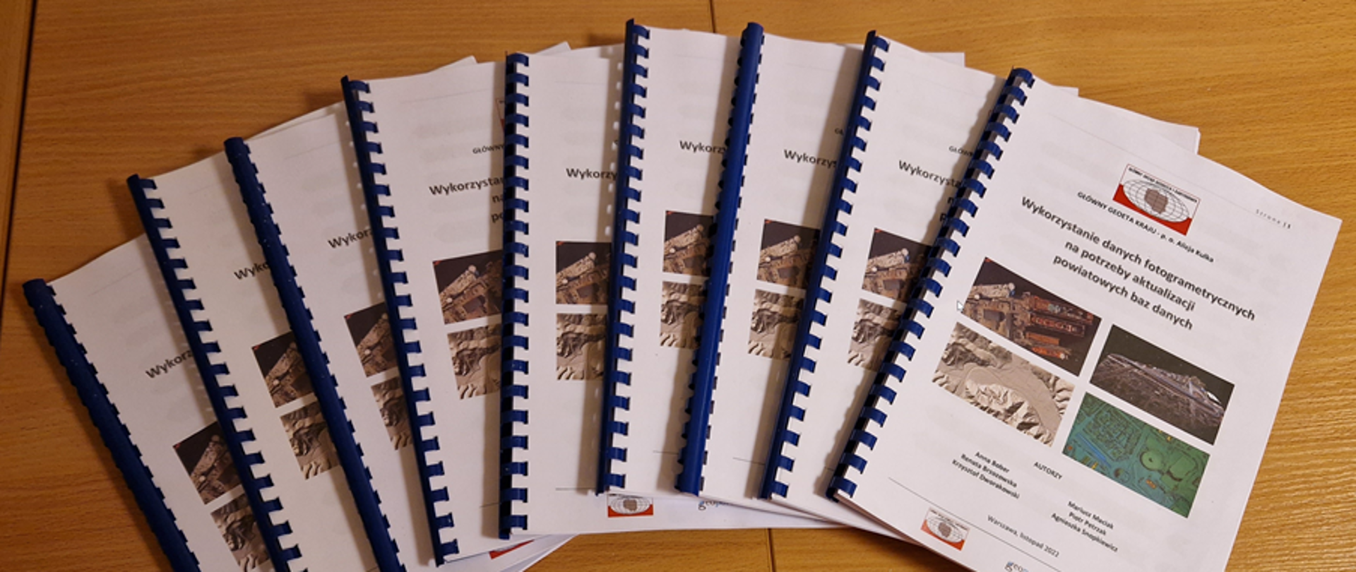 zdjęcie przedstawia materiały szkoleniowe