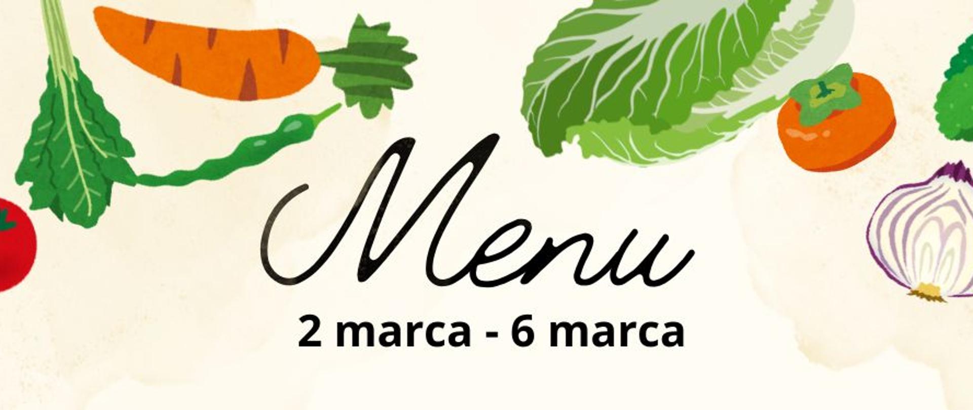 Menu na 10 tydzień 2026