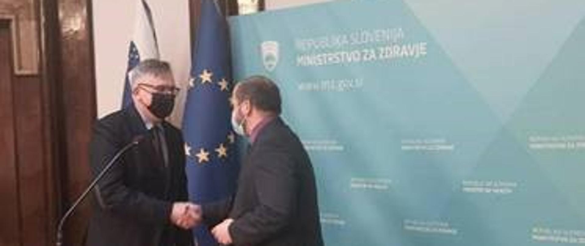 Ambasador_RP_Krzysztof_Olendzki_i_Minister_Zdrowia_janez_Poklukar