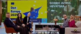 Udział Ambasadora w programie Dobro jutro Hrvatska! publicznej telewizji HRT 