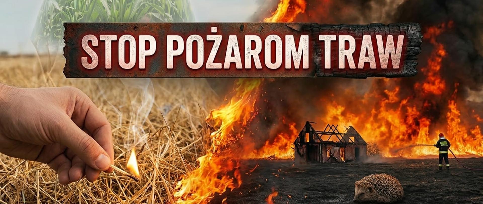 STOP POŻAROM TRAW