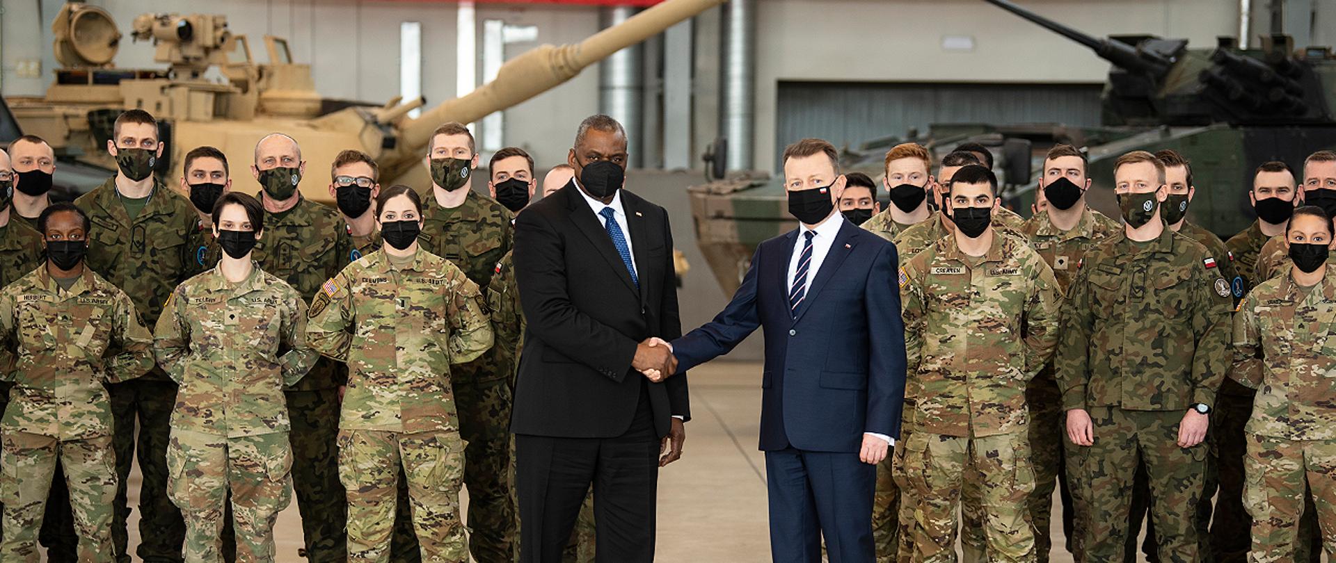 Szef MON i sekretarz obrony USA