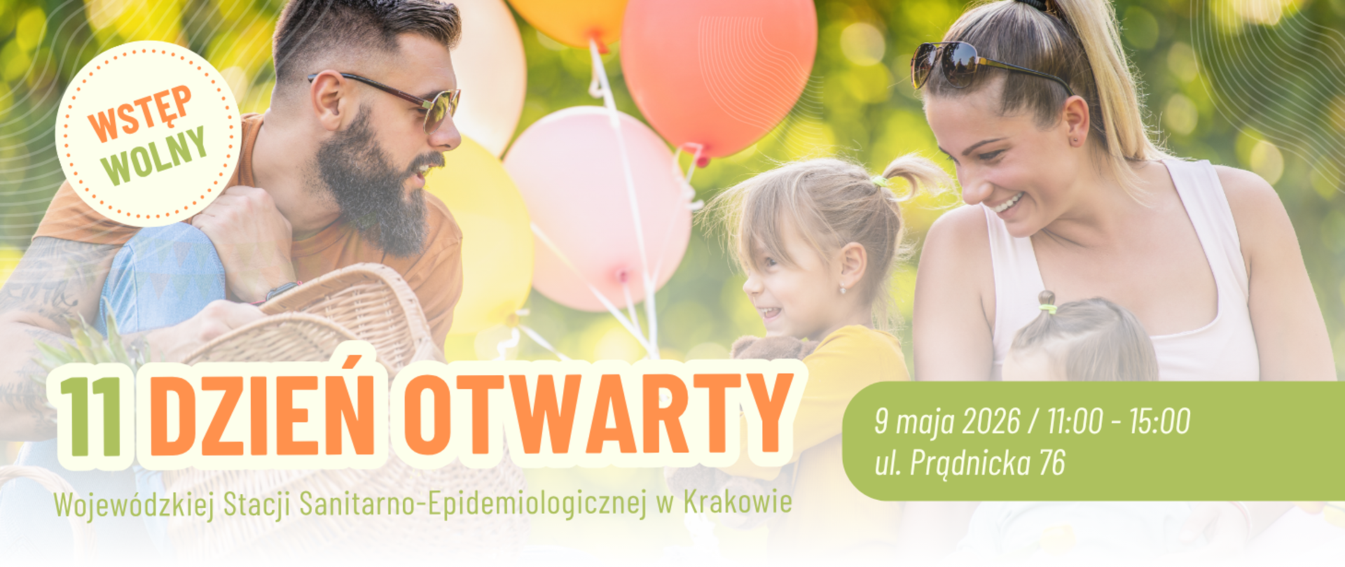 11 Dzień Otwarty WSSE w Krakowie - baner