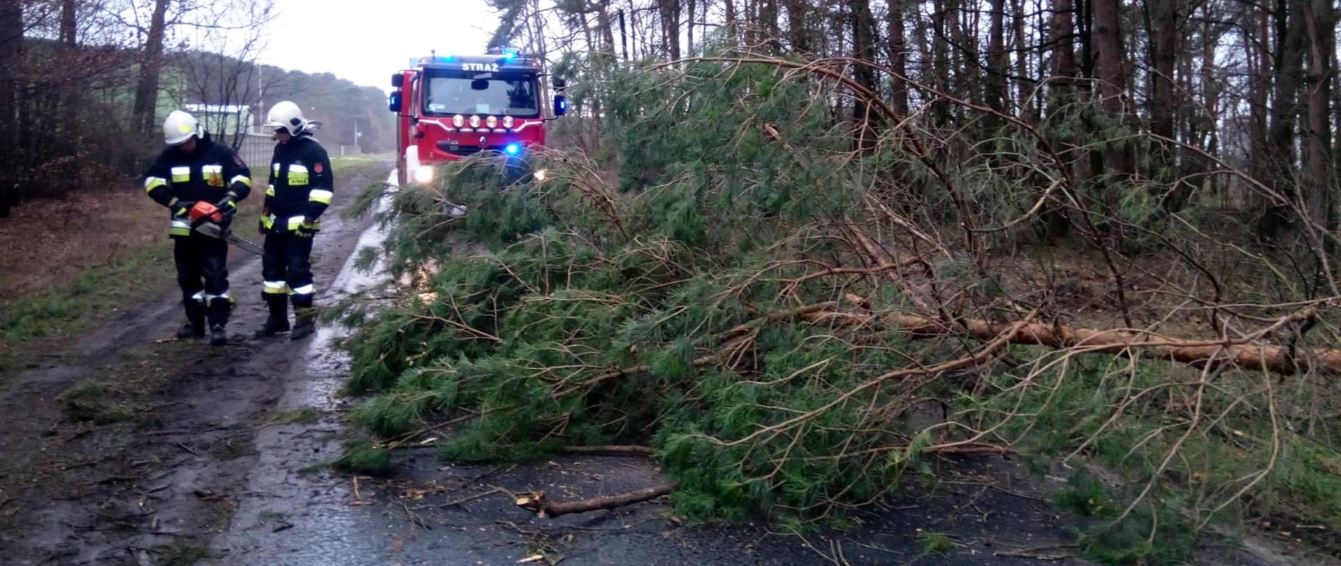 W dniu dzisiejszym przez teren powiatu nowosolskiego jak i całego kraju przeszły wichury. W wyniku silnych wiatrów strażacy powiatu nowosolskiego z Państwowej Straży Pożarnej i Ochotniczej Straży Pożarnej interweniowały już ponad 100 razy. 