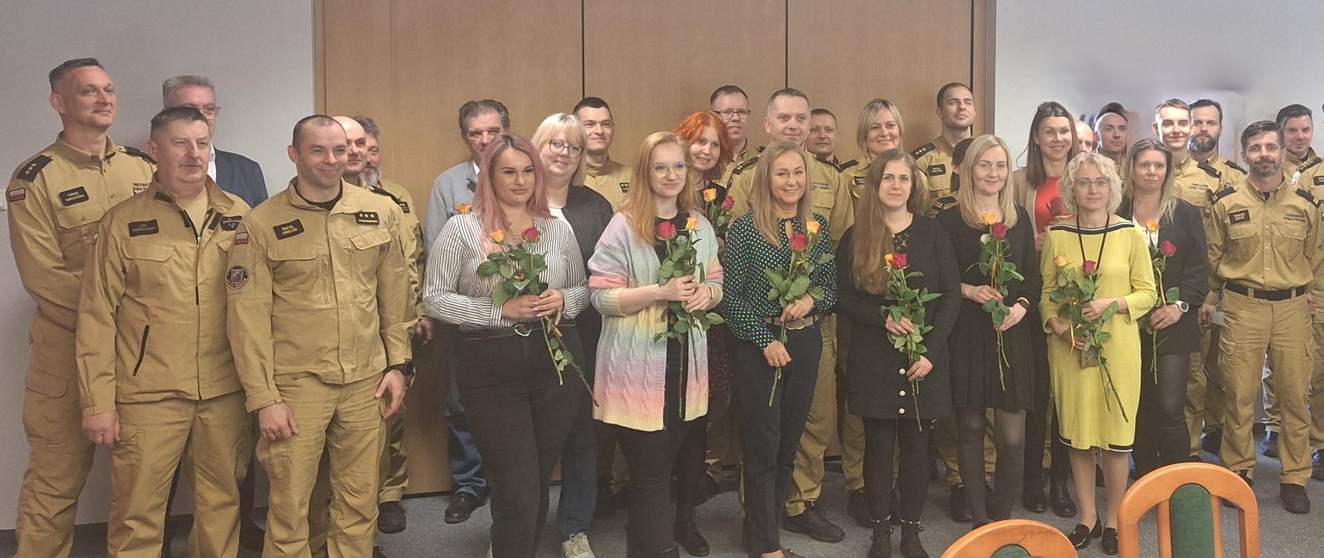 Uroczyste spotkanie z okazji Dnia Kobiet i Dnia Mężczyzn w KM PSP Szczecin
