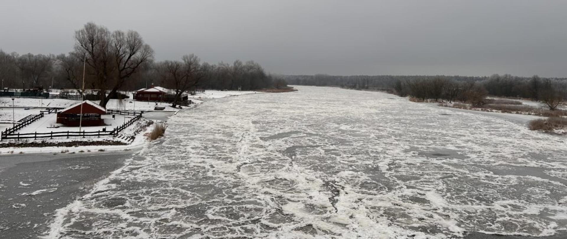 Monitoring zjawisk lodowych na rzekach Bug i Narew