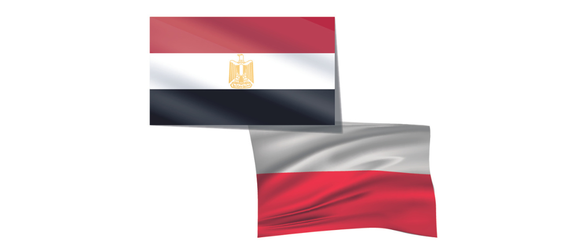flagi Polska Egipt