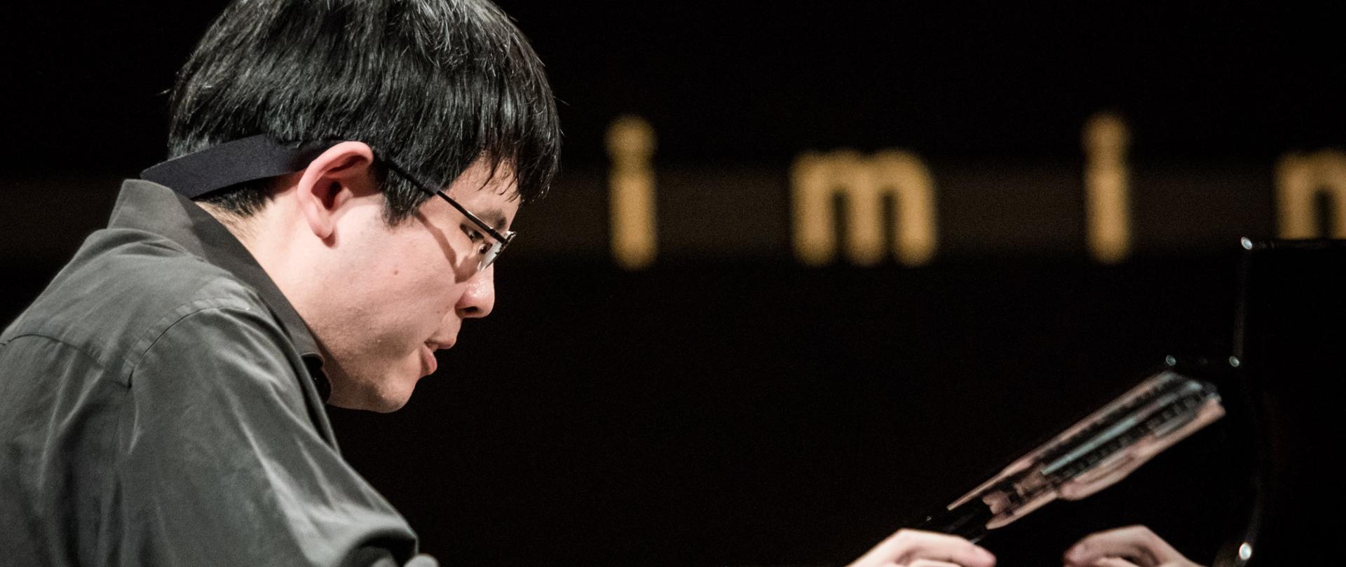Preliminary round of 18th International Fryderyk Chopin Piano Competition. 13th of July 2021, Warsaw, Poland.on picture:San Jittakarn. Photo by Wojciech Grzedzinski for NIFC