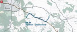mapka DK94 Jerzmanowice