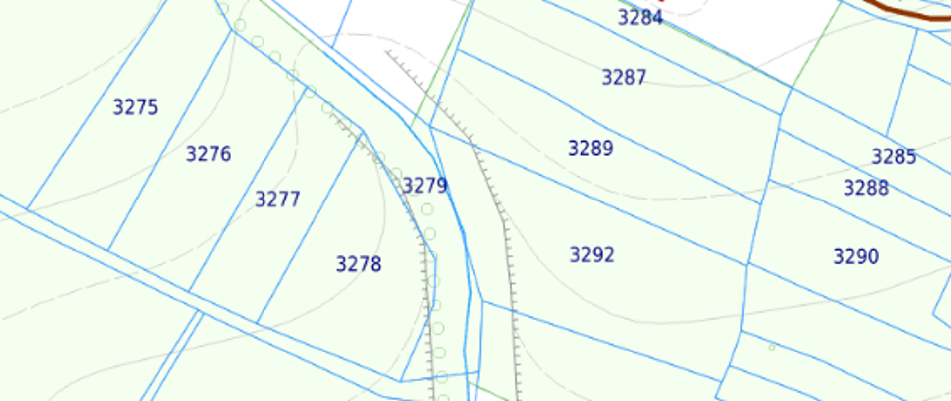 zrzut prezentujący dane EGiB udostępniane za pomocą usług sieciowych