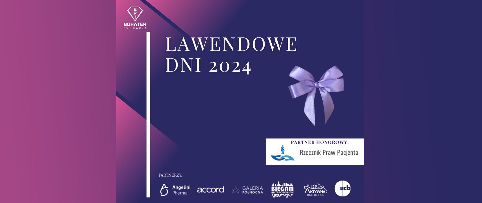 baner Fundacji Lawendowe dni 2024