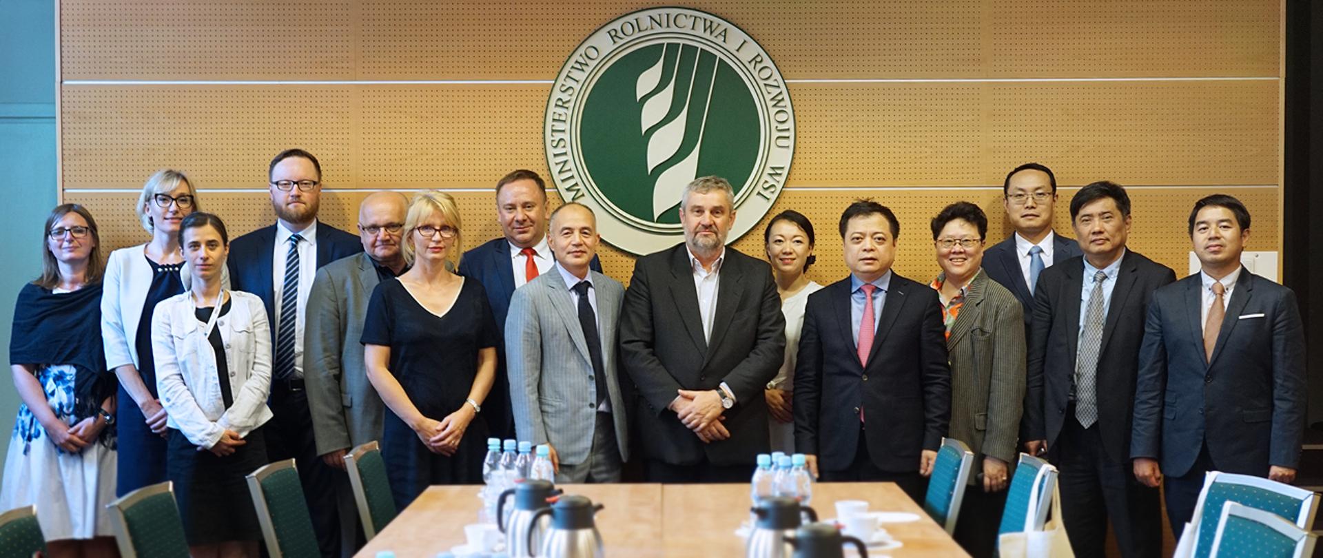 Spotkanie z delegacją chińską