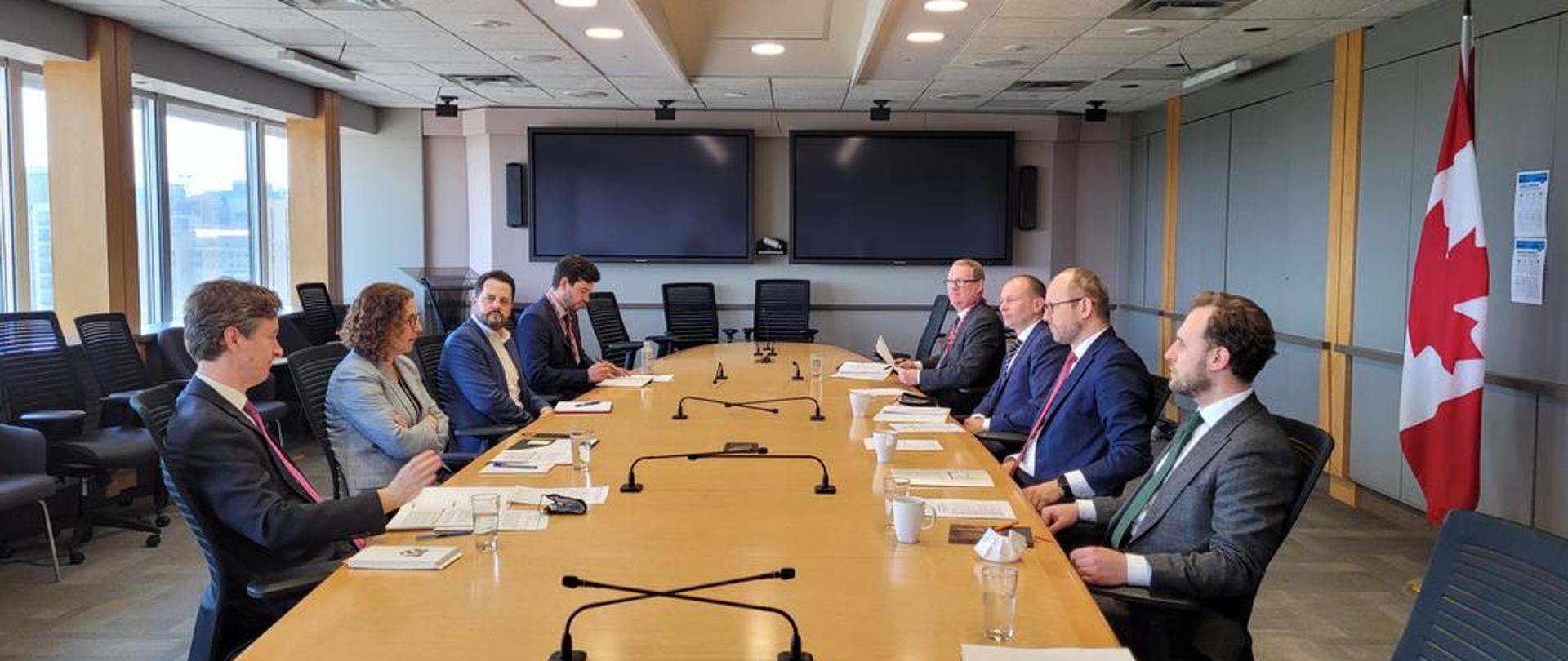 Konsultacje polityczne z przedstawicielami Global Affairs Canada 